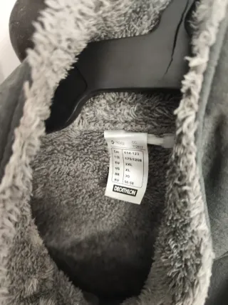 Chaqueta Quechua Mujer Gris y Rosa