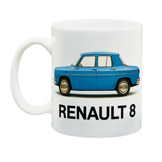 Taza Cerámica Renault 8 Clásicos