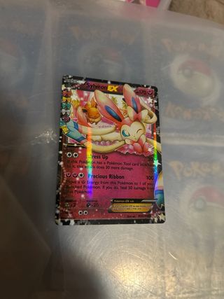 Cartas Pokémon Landorus, Sylveon, Flareon, Groudon