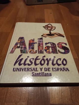 ATLAS HISTORICO UNIVERSAL Y DE ESPAÑA SANTILLAN...
