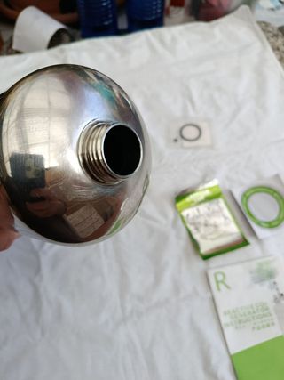 Botella CO2 Acuario 2L Rosca Externa