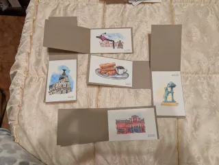 Mini postales El Buzón de Madrid