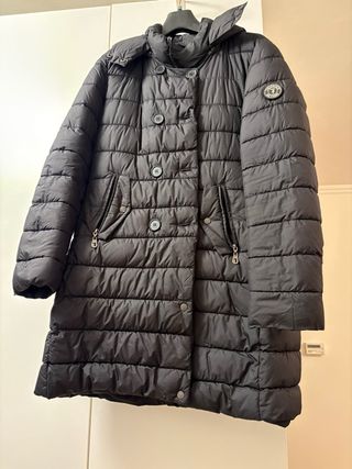 Cappotto donna imbottito nero
