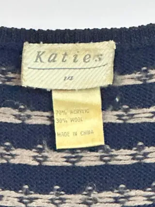 Gilet Katie's Vintage Donna Tg. L