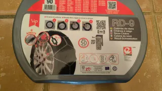 Correntes de neve metálicas