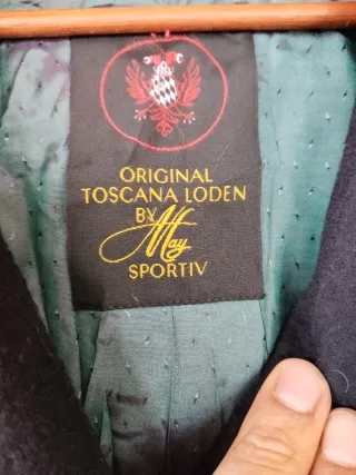 Abrigo gabardina mujer negro