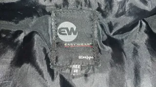 Chaqueta de cuero negra Talla M