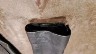 Chaqueta de cuero negra Talla M