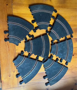 Curvas Scalextric interiores