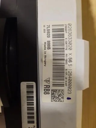 Cuadro instrumentos Porsche Cayenne Turbo