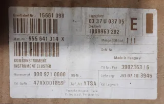 Cuadro instrumentos Porsche Cayenne Turbo