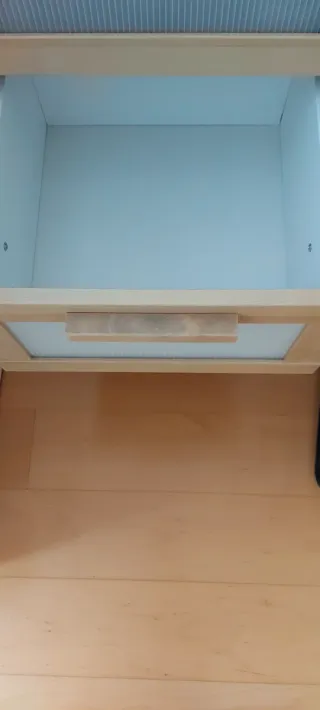 Mesitas de noche IKEA madera clara