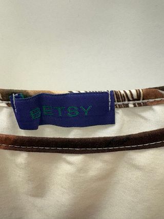 Blusa donna cotone fantasia floreale