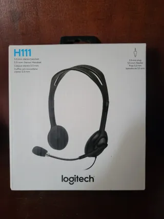 Auriculares Logitech H111 con Micrófono