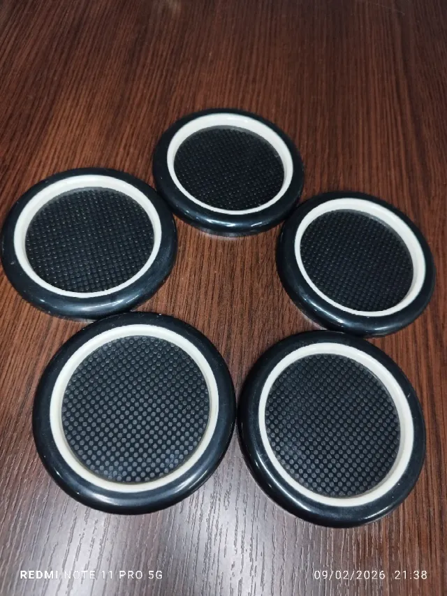 Juego de té de cerámica con loros