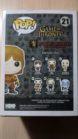 Funko Pop! Tyrion Lannister 21 Game of Thrones