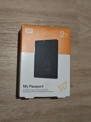 Disco Duro Externo WD 2TB My Passport