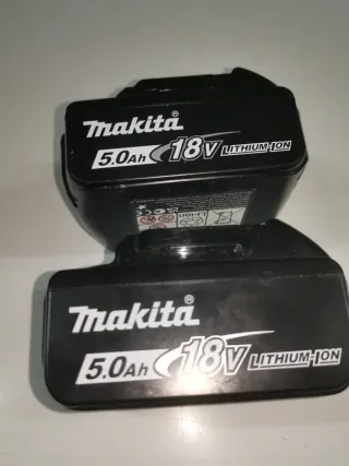 2 baterias Makita original 18v 5ah