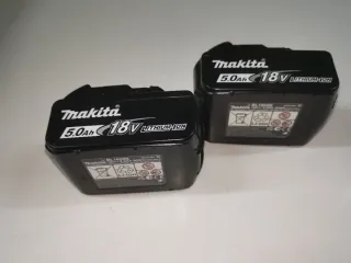 2 baterias Makita original 18v 5ah