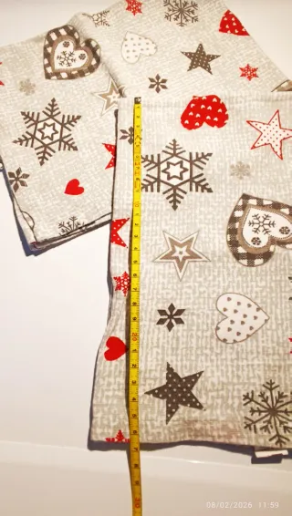 Coppia strofinacci natalizi