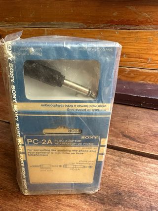 Lote Adaptadores Audio SONY PC-2A - Vintage Nuevo