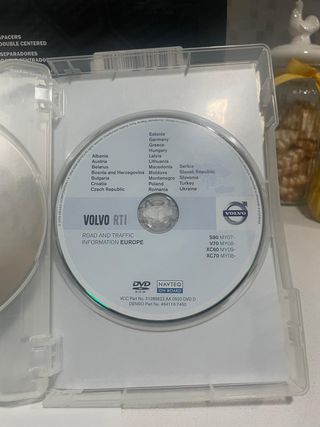 Volvo RTI Road and Traffic Information Europa CD