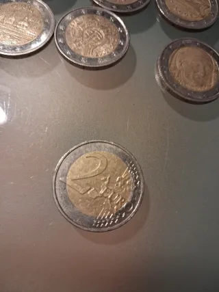 Lote 10 Monedas 2 Euros Conmemorativas