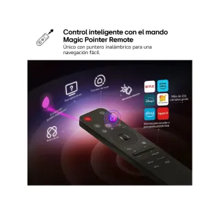 TV LG QNED 65 4K AI Procesador α7