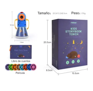 Linterna Proyector con Cuentos