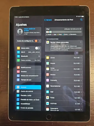 iPad Air 2 A1567 64GB  wifi + celular