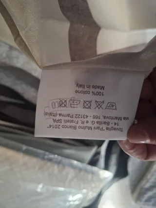 Tovaglia Mulino Bianco Cotone 180x140