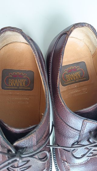 Scarpe Brandt in pelle uomo N 40