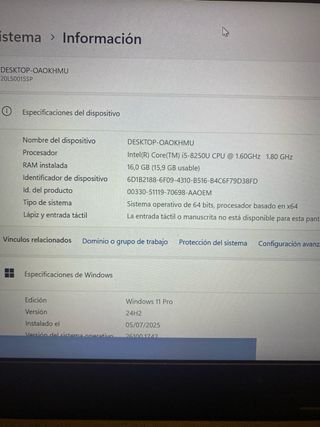 Portátil Lenovo Thinkpad L480