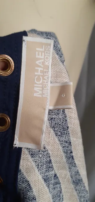 Vestito Michael Kors fantasia zebra