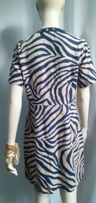 Vestito Michael Kors fantasia zebra