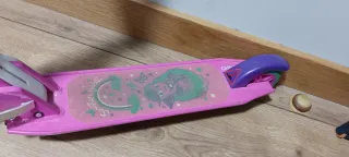Patinete Oxelo rosa-morado