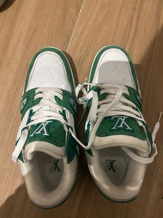 Bambas Louis Vuitton Verdes Talla 37