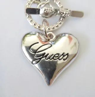 Bracciale Guess Cuore Argento