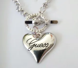 Bracciale Guess Cuore Argento