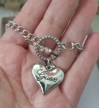 Bracciale Guess Cuore Argento