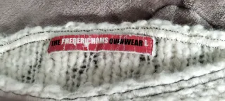 Jersey Frederic crema y negro desgastado