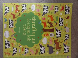 Libro y Puzle Usborne En la granja