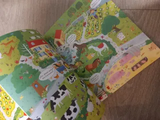 Libro y Puzle Usborne En la granja