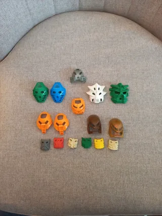 Maschere Lego Bionicle + Krana