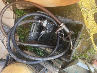 Bidón gasoil con bomba