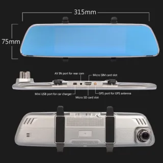 Camara Espejo Coche GPS Teléfono musica videos.