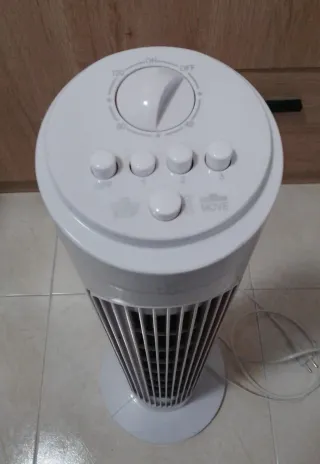 Ventilador torre SilverCrest STV 50 F1 blanco 50W!