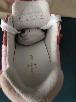 Zapatillas Louis Vuitton Mujer Rosa y Blanco