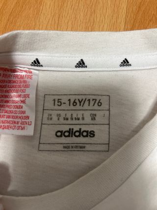 Camiseta Adidas Chico Talla S