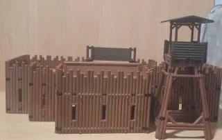 Playmobil Fort Bravo con bandera